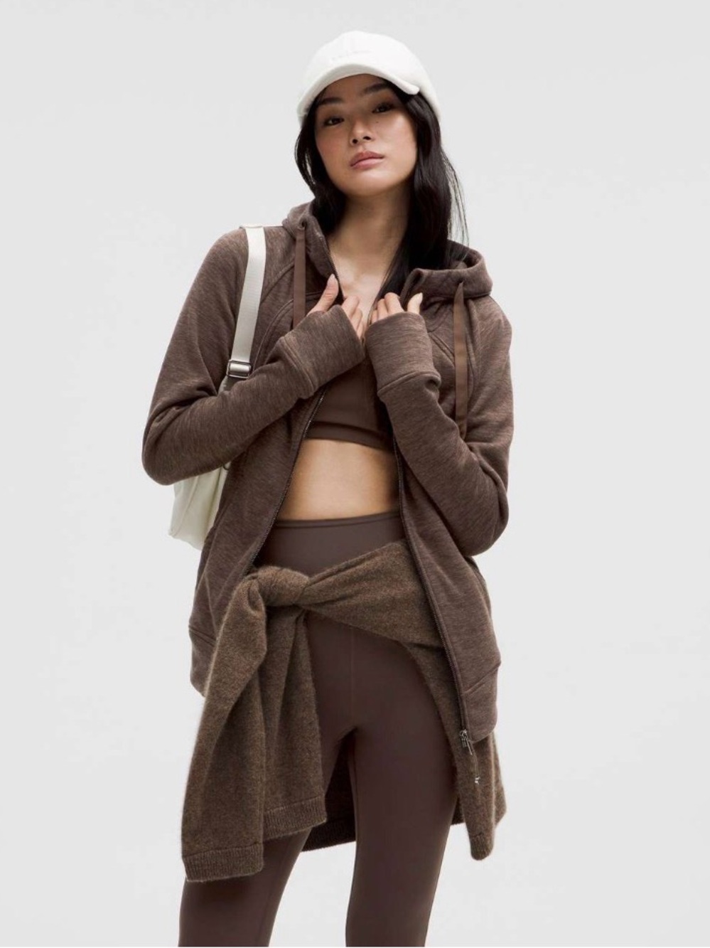 Lululemon Scuba Full-Zip Hoodie *Plush
Heathered Espresso